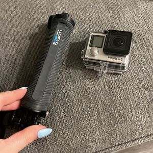 GoPro Hero4 with all accessories and waterproof case